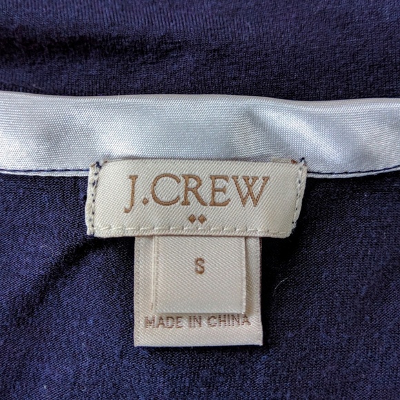 J. Crew Navy Short Sleeve Tee - Picture 5 of 8